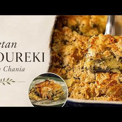 Cretan Boureki From Chania: Zucchini, Potato &amp; Cheese Gratin
