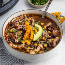 Easy Chicken Enchilada Soup Recipe