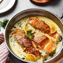 Keto Garlic Butter Salmon | Easy, Healthy, &amp; Low Carb