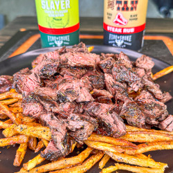 Chimichurri Loaded Steak Fries