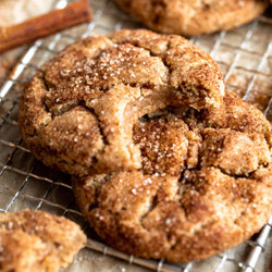 Chewy Vegan Snickerdoodles