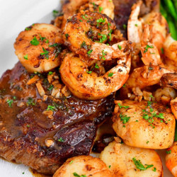 Surf And Turf Recipe (steak, Shrimp And Scallops)