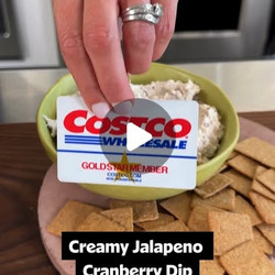 Costco Jalapeño Cranberry Dip