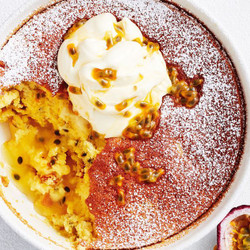 Passionfruit Self-saucing Pudding Recipe
