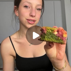 Strawberry Matcha Brookies