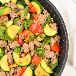Keto Zucchini And Sausage