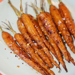 Miso-glazed Roasted Carrots