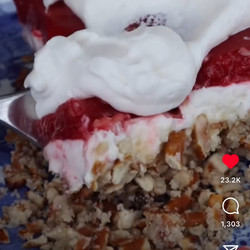 Strawberry Pretzel Dessert