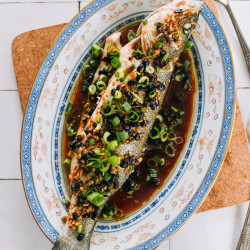 WoL’s Steamed Fish With Black Bean Sauce