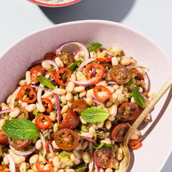Turkish White Bean Salad