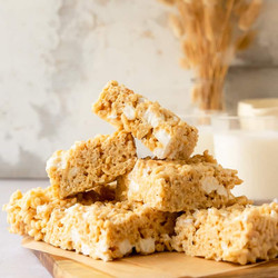 Maple Tahini Rice Krispie Treats