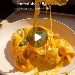 Stuffed Shells In Honeynut Squash Sauce