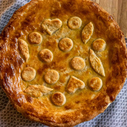 Mushroom And Leek Pie