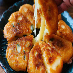 Korean Cheese Pancake