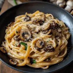 Caramelized Leek And Mushroom Gruyere Pasta