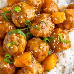 Crockpot Asian Pork Meatballs