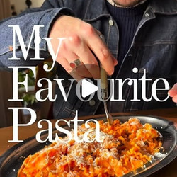Sausage Carbonara-style Pasta With Capers And Tomato