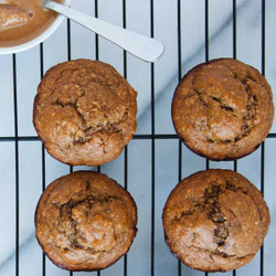 Peanut Butter Banana Muffins