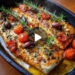 Mediterranean Baked Fish