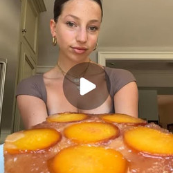Peach Upside Down Cake