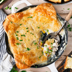 Puff Pastry Chicken Pot Pie