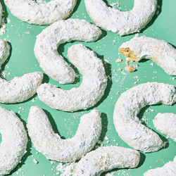 Kourampiedes (greek Christmas Cookies)