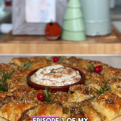 Sausage Roll &amp; Camembert Wreath