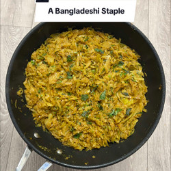 Bangladeshi Cabbage Dish