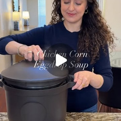 Instant Pot Chicken Corn Eggdrop Soup
