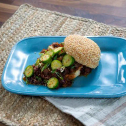 Korean-inspired Sloppy Joes And Quick Pickles