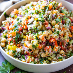 Quinoa Chickpea Salad Recipe