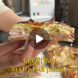 Crostino In Crosta Di Patate