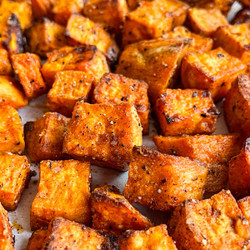 Crispy Roasted Sweet Potatoes