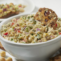 Chickpea Chicken-style Salad