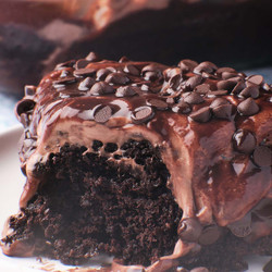 Chocolate Poke Cake