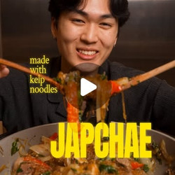 High-protein Japchae (korean Stir-fried Glass Noodles)