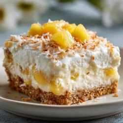 No-bake Pineapple Cream Dessert