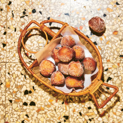 Sicilian Lemon, Raisin And Fennel Fritters
