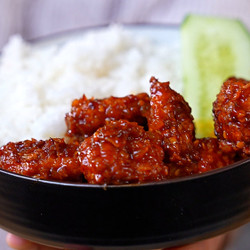 Korean Chicken Nuggets — Crispy, Sweet &amp; Spicy Air Fryer Recipe