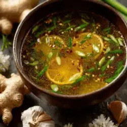 Healing Miso-ginger Lemon Detox Broth: A Comforting Elixir For Wellness