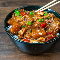 Slow Cooker Hawaiian Chicken