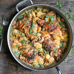 Creamy Chicken And Gnocchi - One-pan, 30-minute Meal