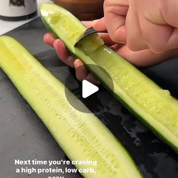 Tuna Cucumber Boats