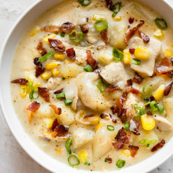 Easy Chicken And Corn Chowder