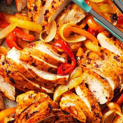 Sheet Pan Chicken Fajitas