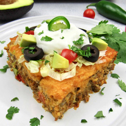 Easy Keto Taco Casserole