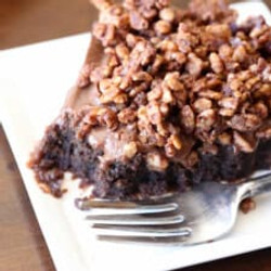 Nutella Crunch Cake