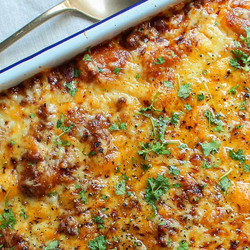 Gnocchi Bolognese Bake