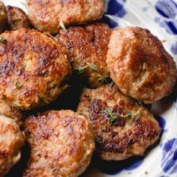 Maple Breakfast Sausage Patties With Pork