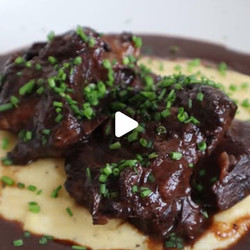 Daniel Boulud's Famous Beef Short Ribs Recipe With Red Wine Reduction Sauce